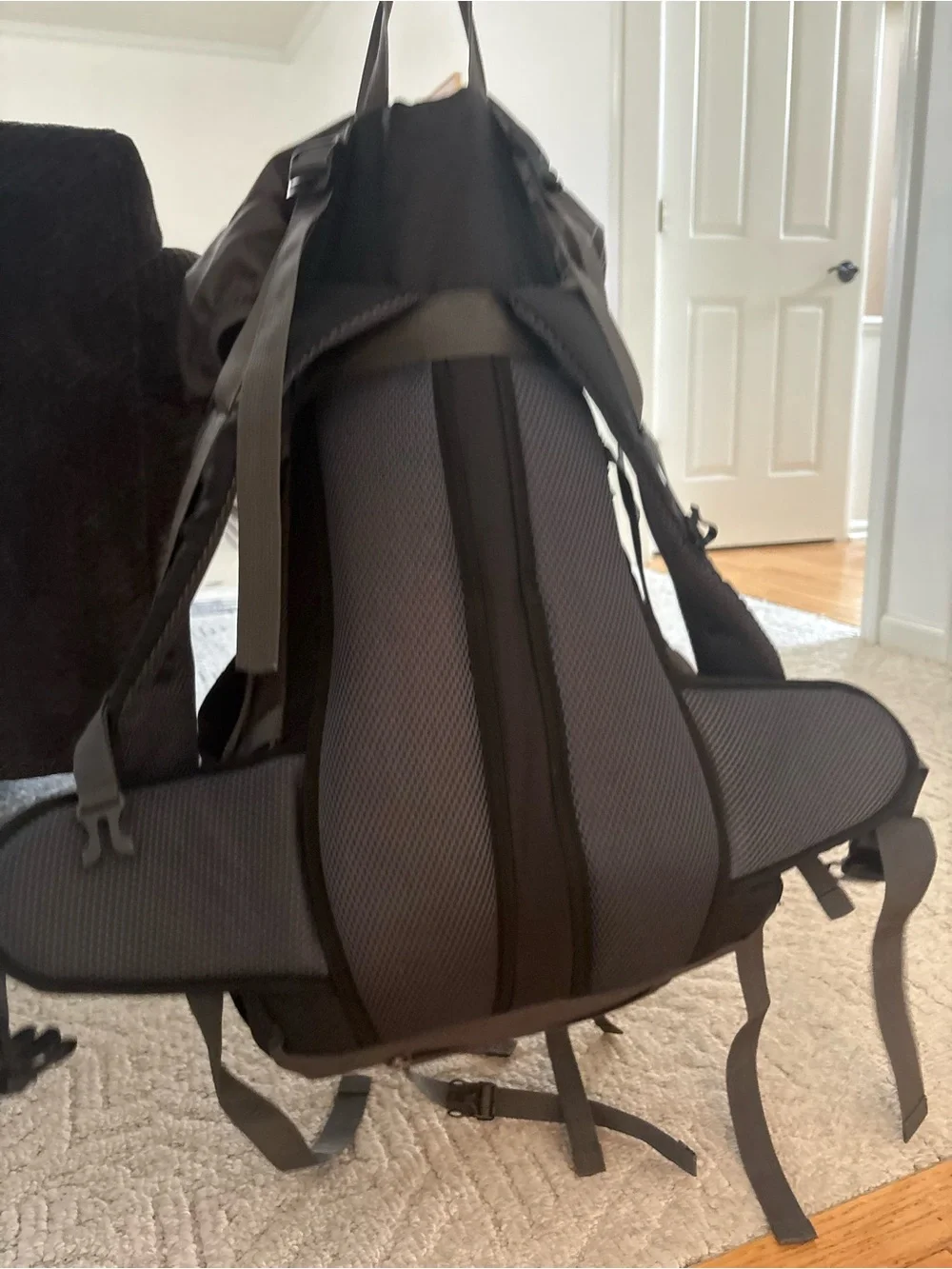 60 Men's Black Trekking Backpack